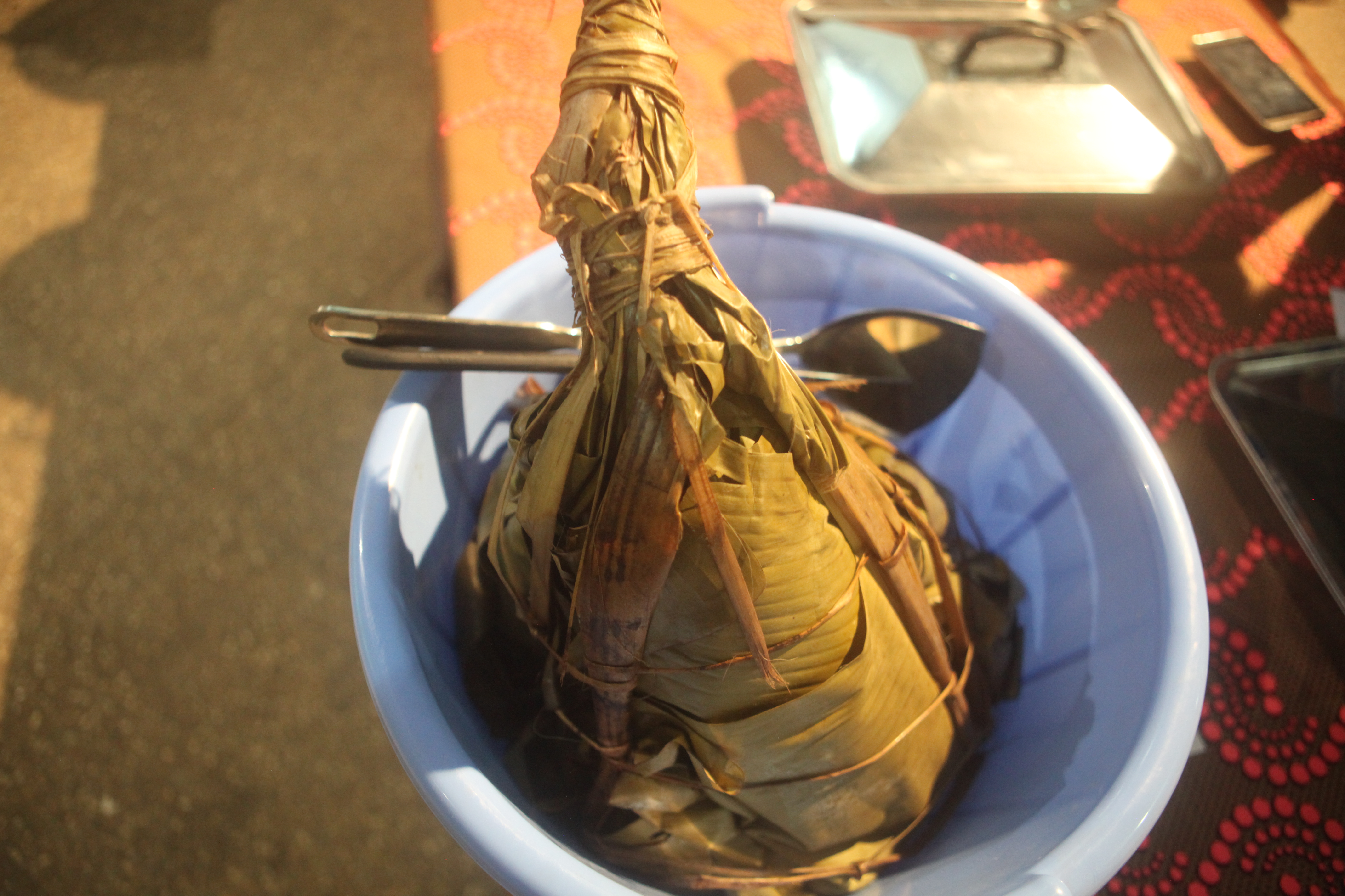 Gastronoma y danza fang