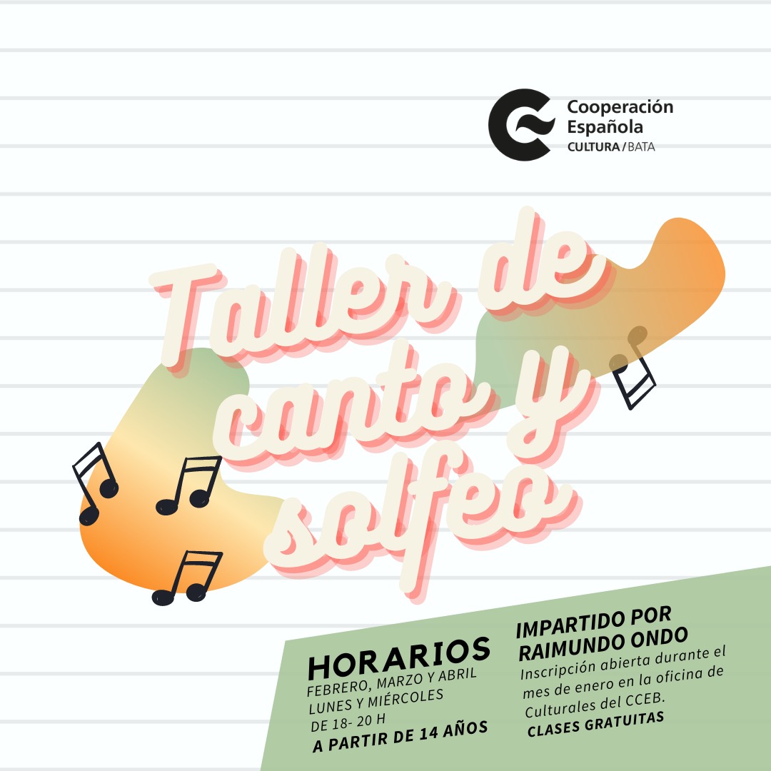Taller de canto y solfeo