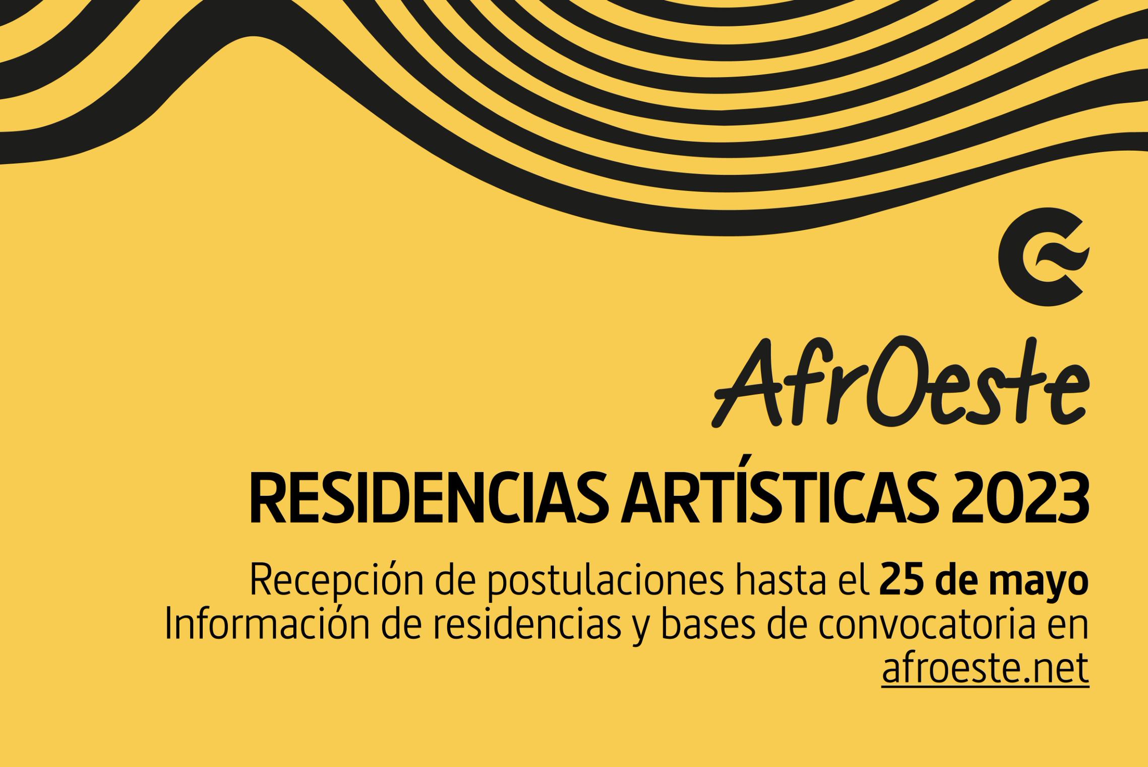 AfrOeste Residencias artsticas 2023