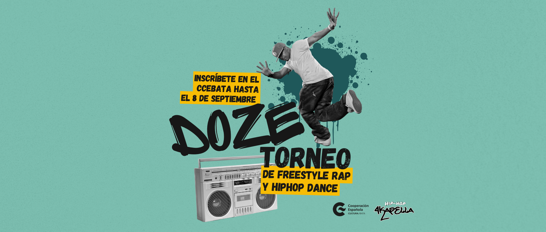 DOZE Torneo de freestyle rap y hip hop dance