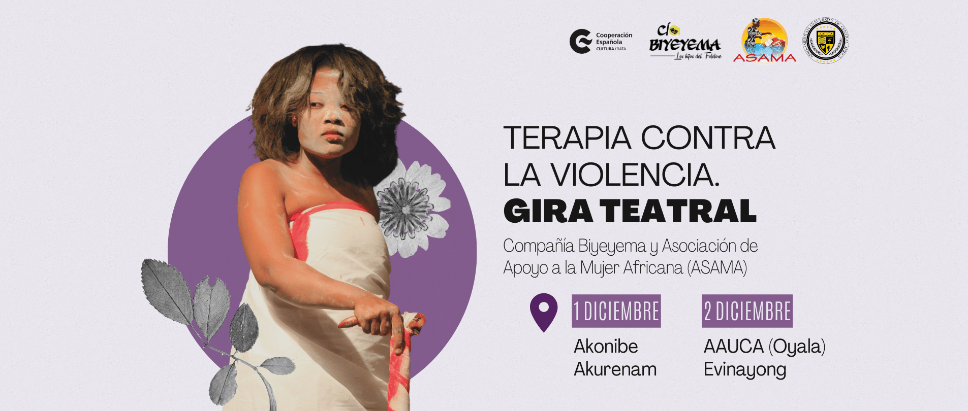 Terapia contra la violencia Gira teatral y coloquio