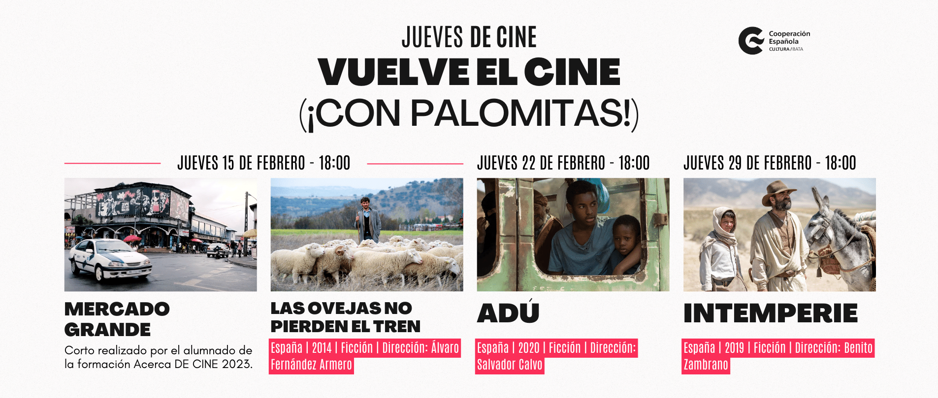 Vuelve el cine con palomitas