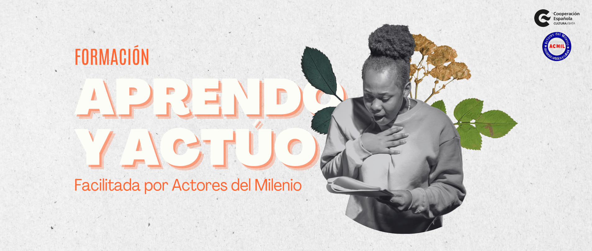 Aprendo y acto Formacin teatral para centros educativos