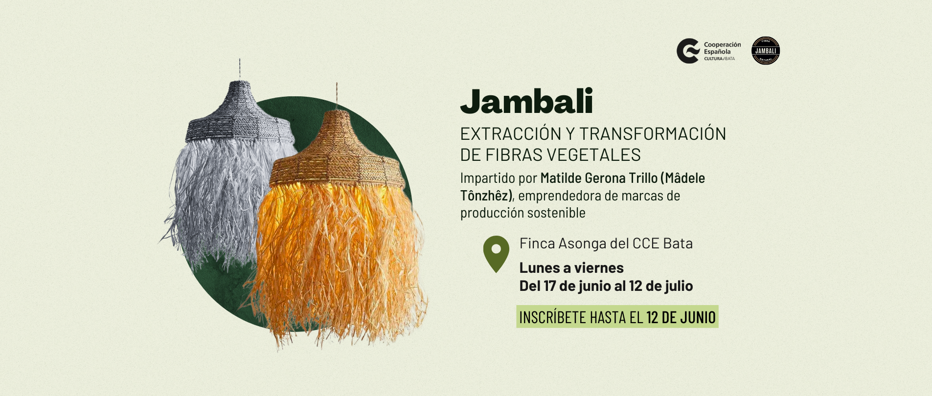 Jambali Extraccin y tratamiento de fibras vegetales