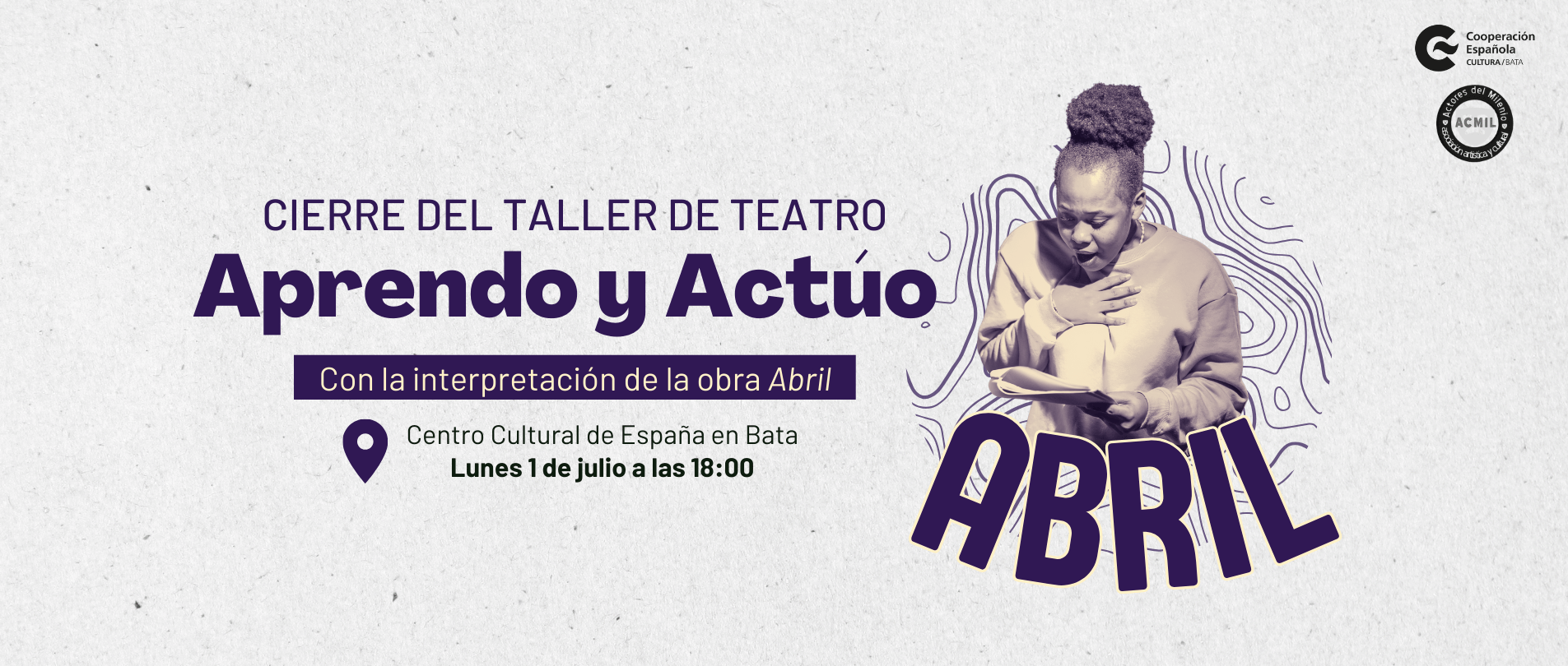 Abril Cierre del taller Aprendo y acto