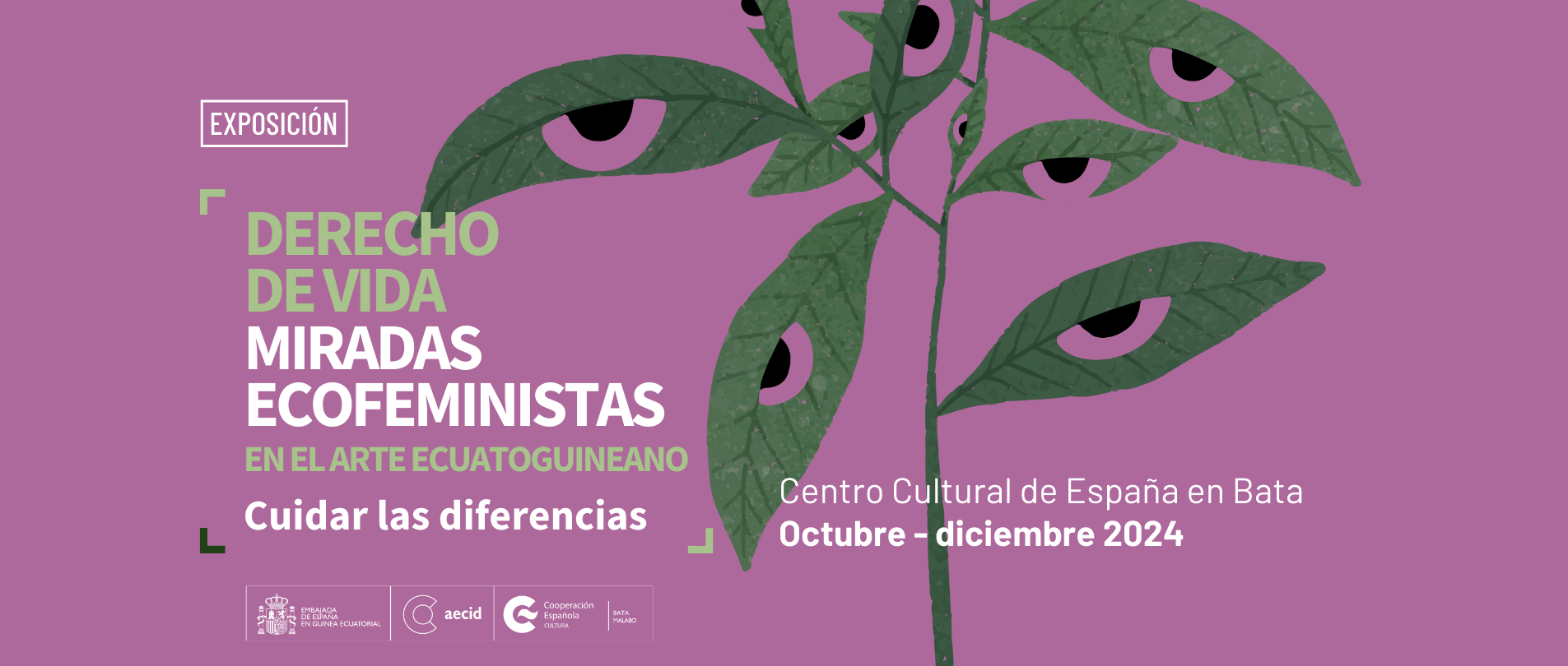 Exposicin Derecho de vida Miradas ecofeministas en el arte ecuatoguineano
