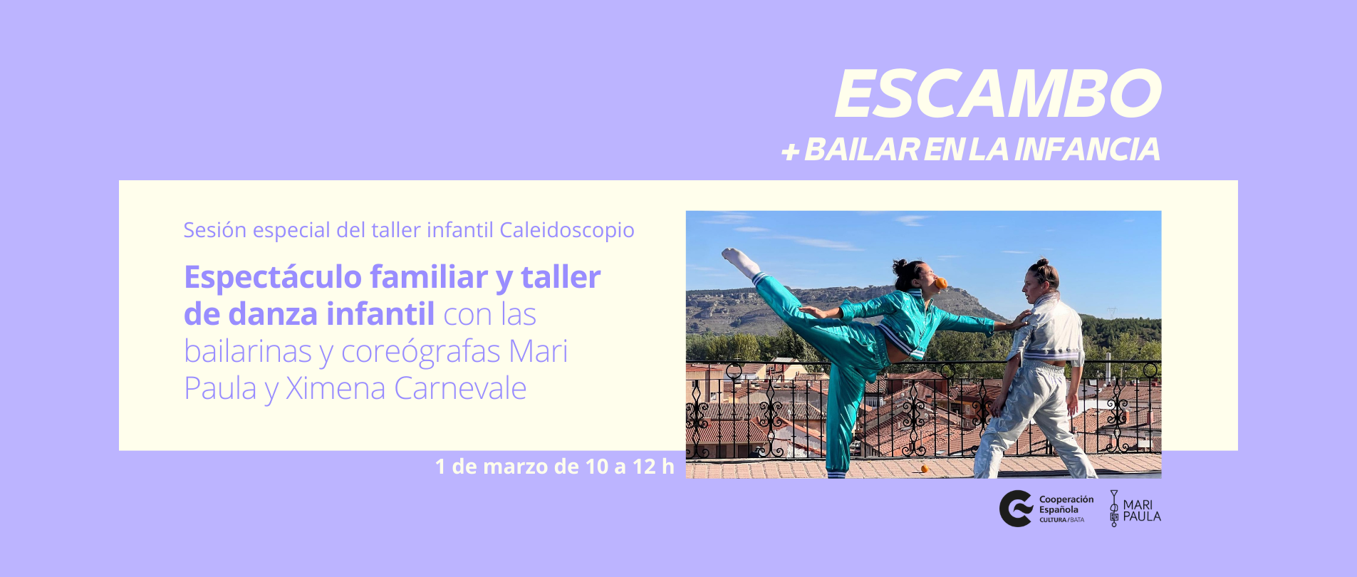 Espectculo familiar y taller de danza infantil