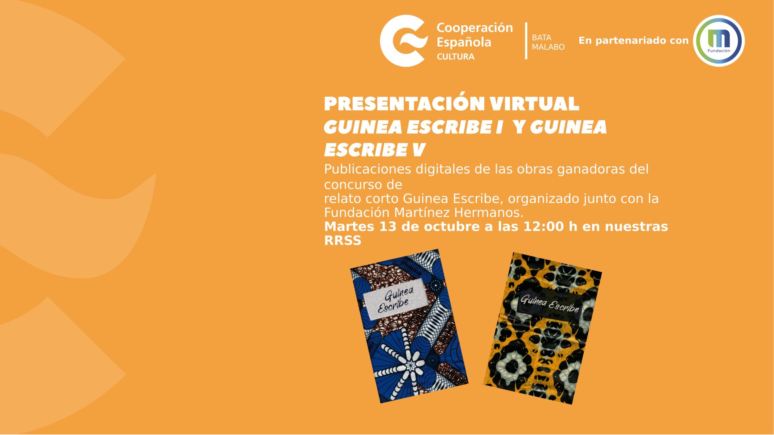 Presentacin virtual de Guinea Escribe I y Guinea Escribe V
