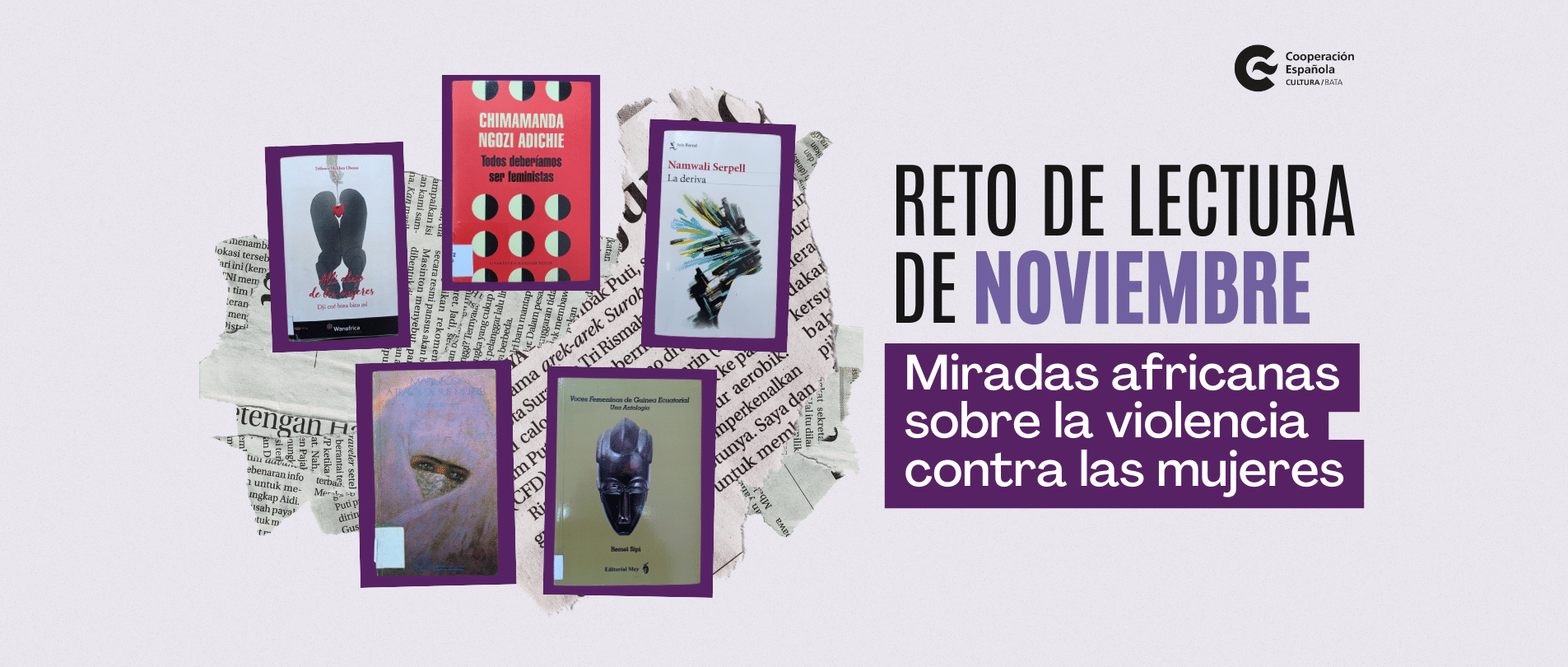 Reto de lectura de noviembre 2023