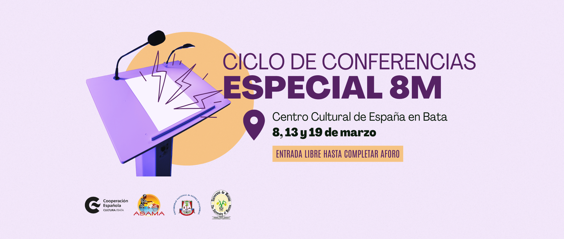 Conferencias por el Da Internacional de la Mujer