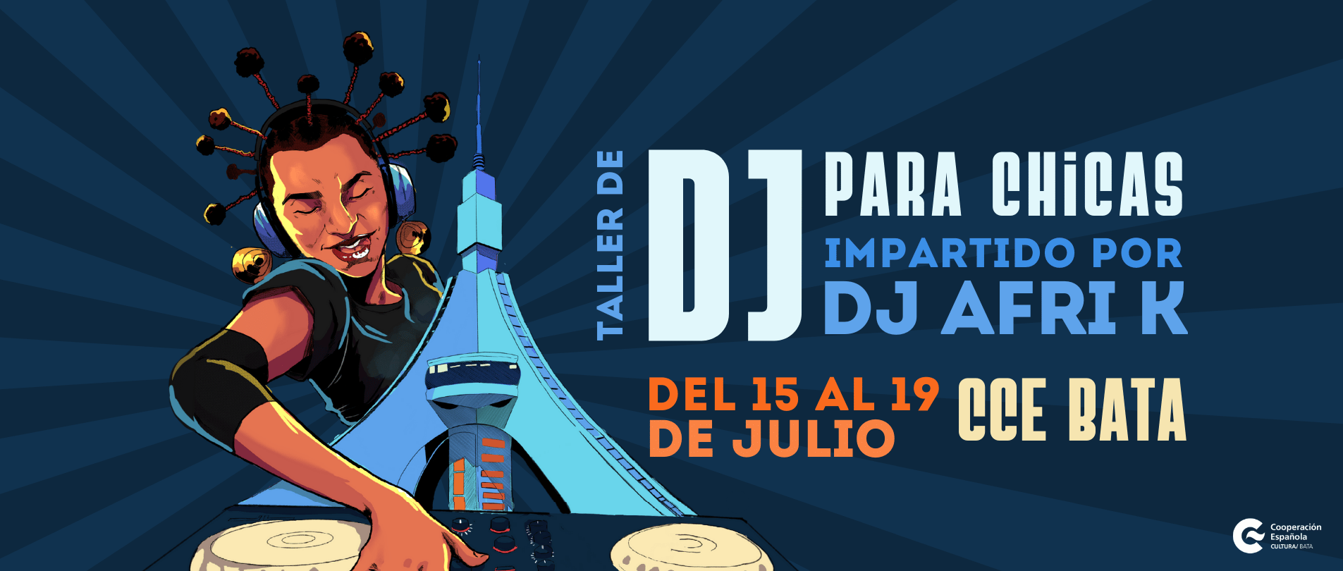 Taller de DJ para chicas MoaMboka Fest