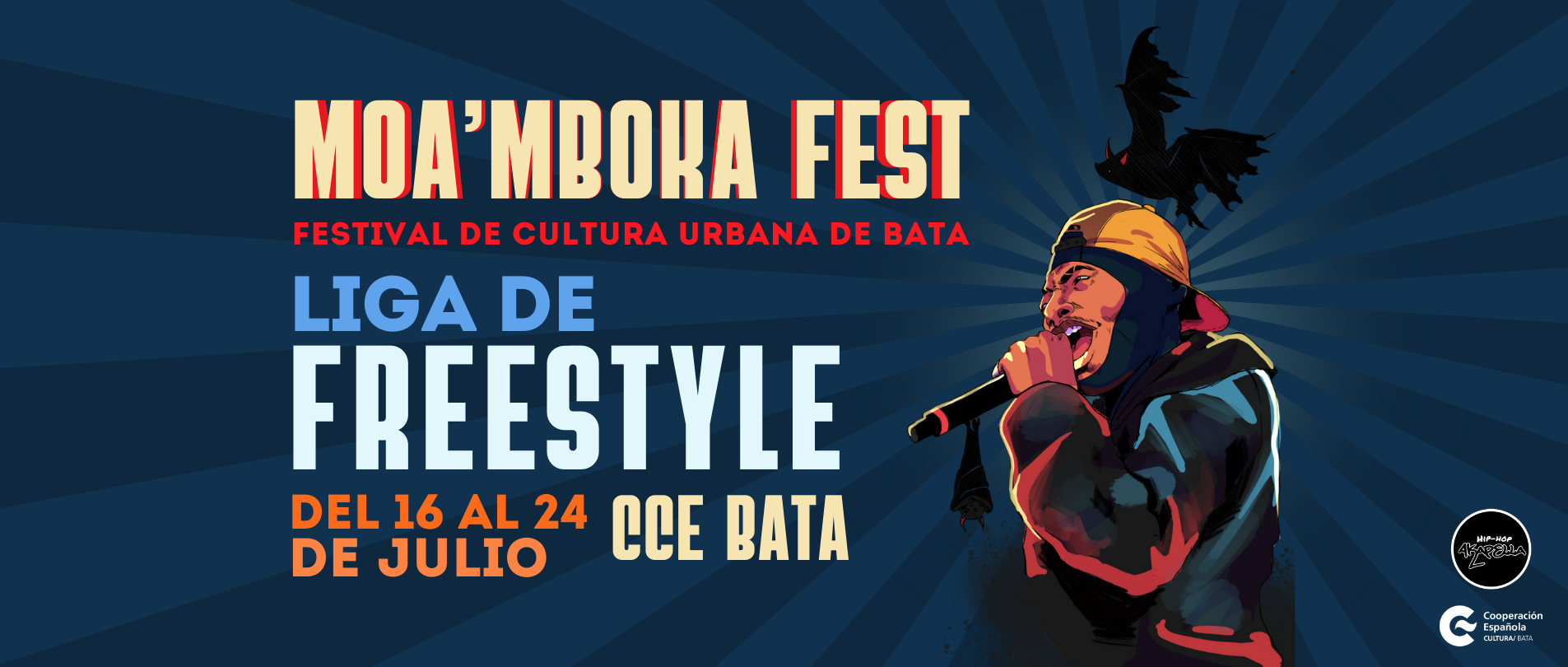 Liga de freestyle MoaMboka Fest 2024