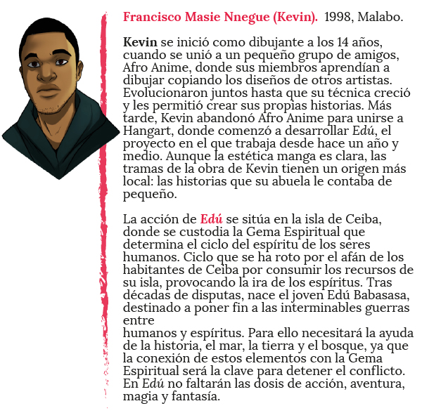 Imagen Comics de Francisco Masue Nnegue (Kevin)