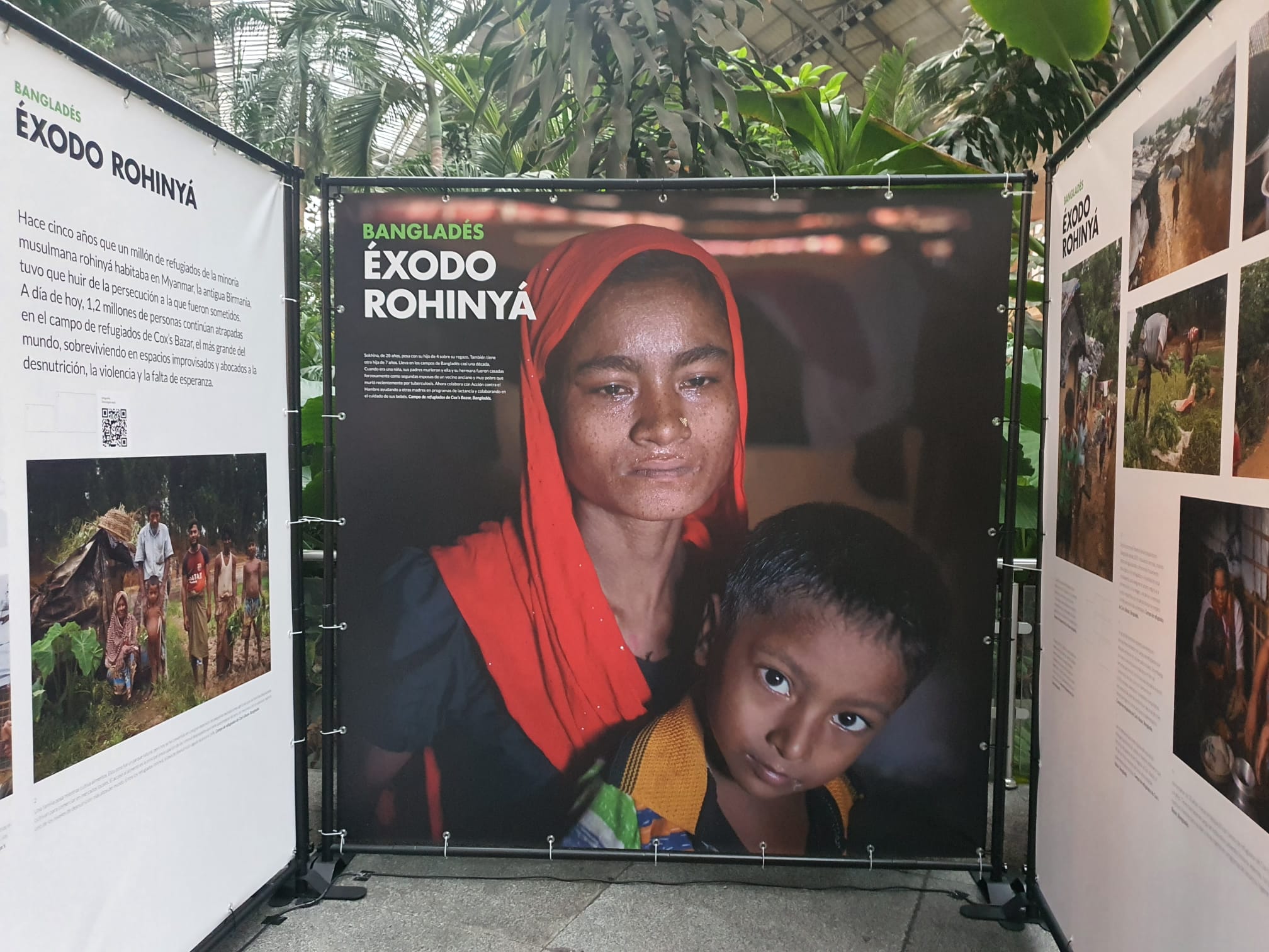 \u2018Los rostros del hambre\u2019, la exposición que presenta la realidad de personas refugiadas y migrantes